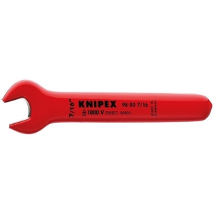 Knipex 98 00 7/16 Wrench Open-End Spanner insulated 7/16 inch